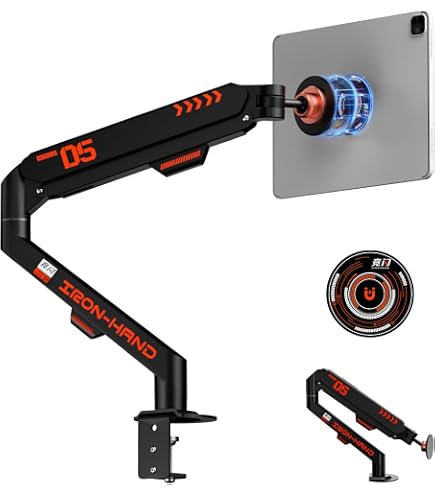 A1-JINRAIKO タブレット スタンド マグネット式 Amazon.com: JINRAIKO Magnetic Tablet Stand, Adjustable Desk Mount